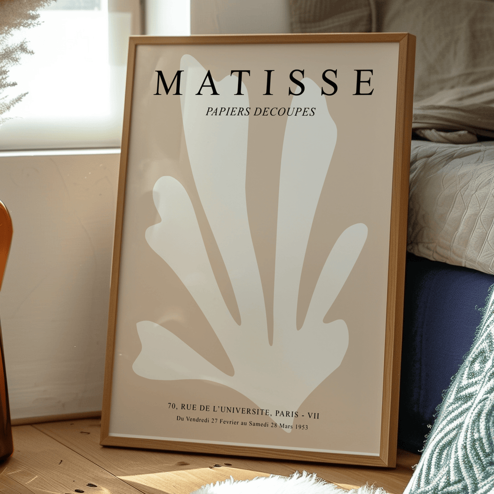 Papier Decoupes Beige I Matisse Poster - Poster Room