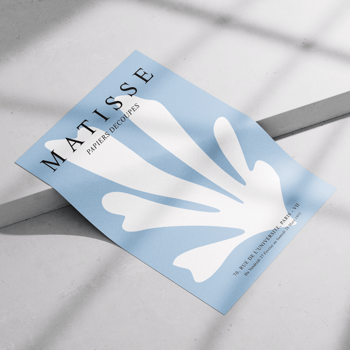 Papier Decoupes Blue I Matisse Poster - Poster Room