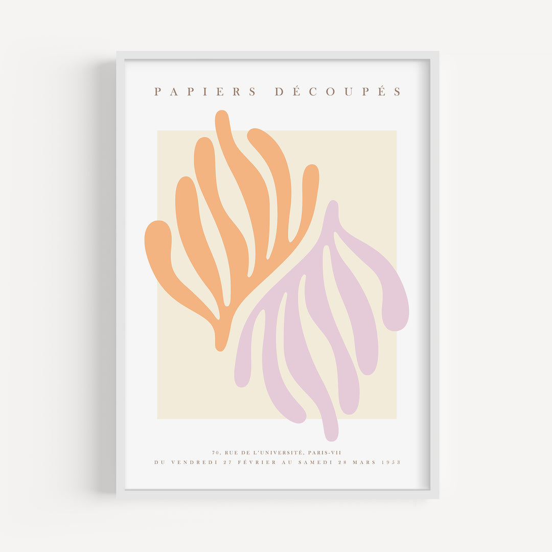 Papier Découpés Cut Outs by Henri Matisse Poster
