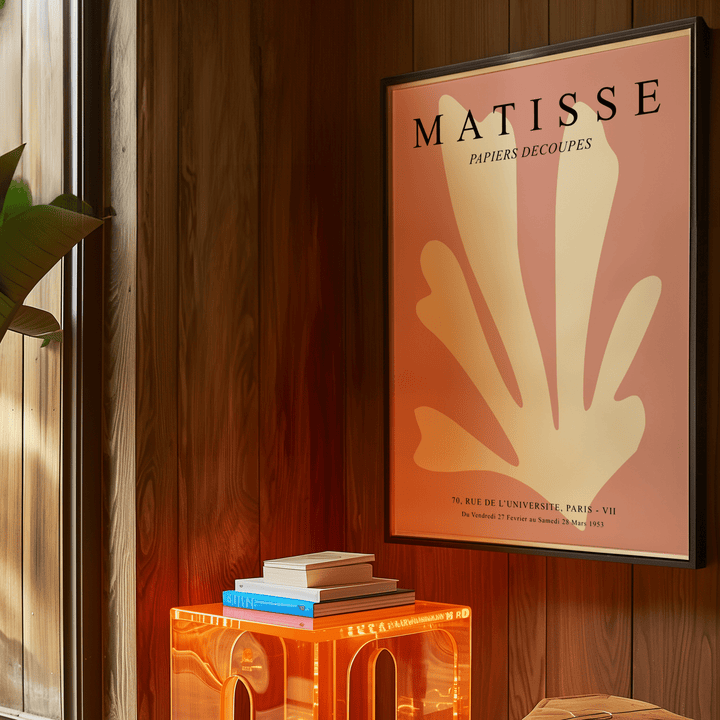 Papier Decoupes Pink I Matisse Poster - Poster Room