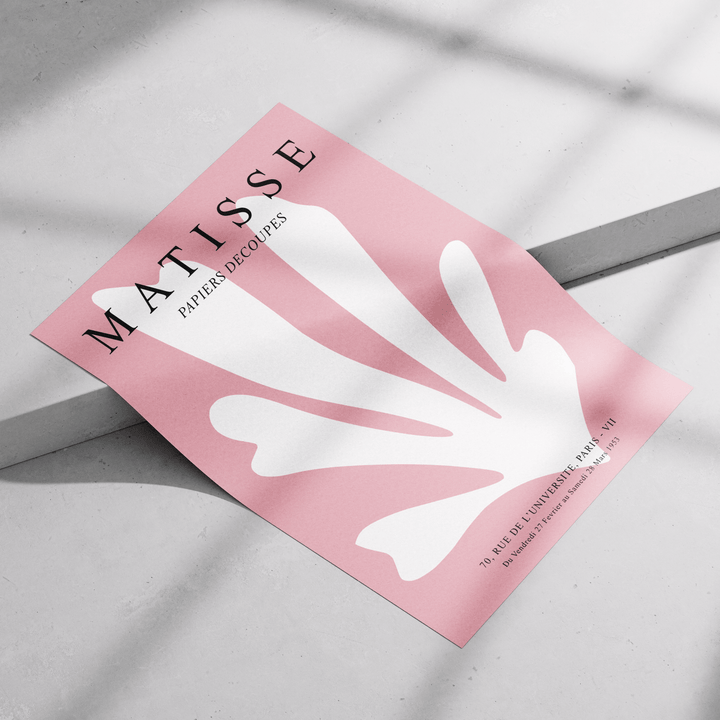 Papier Decoupes Pink I Matisse Poster - Poster Room