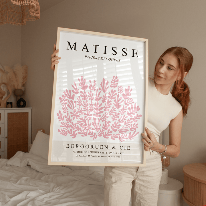 Matisse Pink Poster Set of 2 - Poster Room