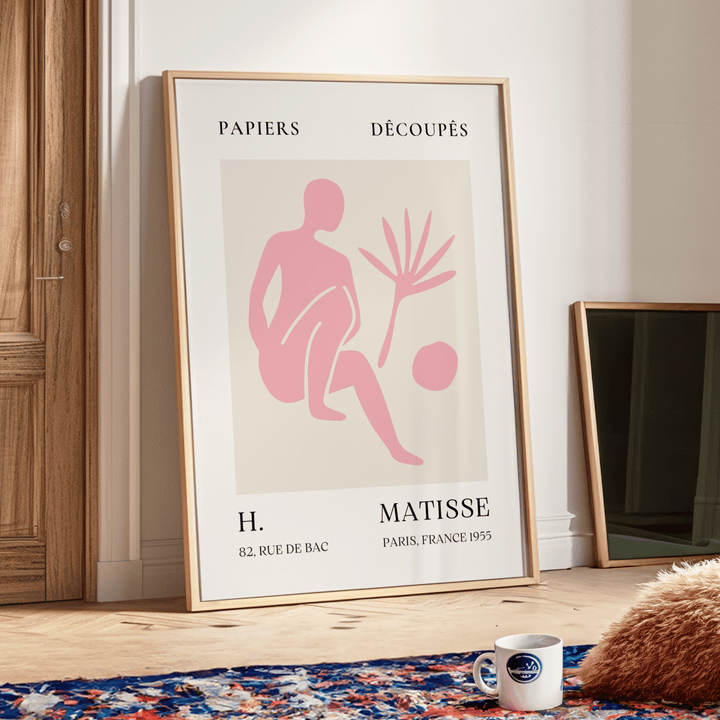 Papier Decoupes Pink III Matisse Poster - Poster Room