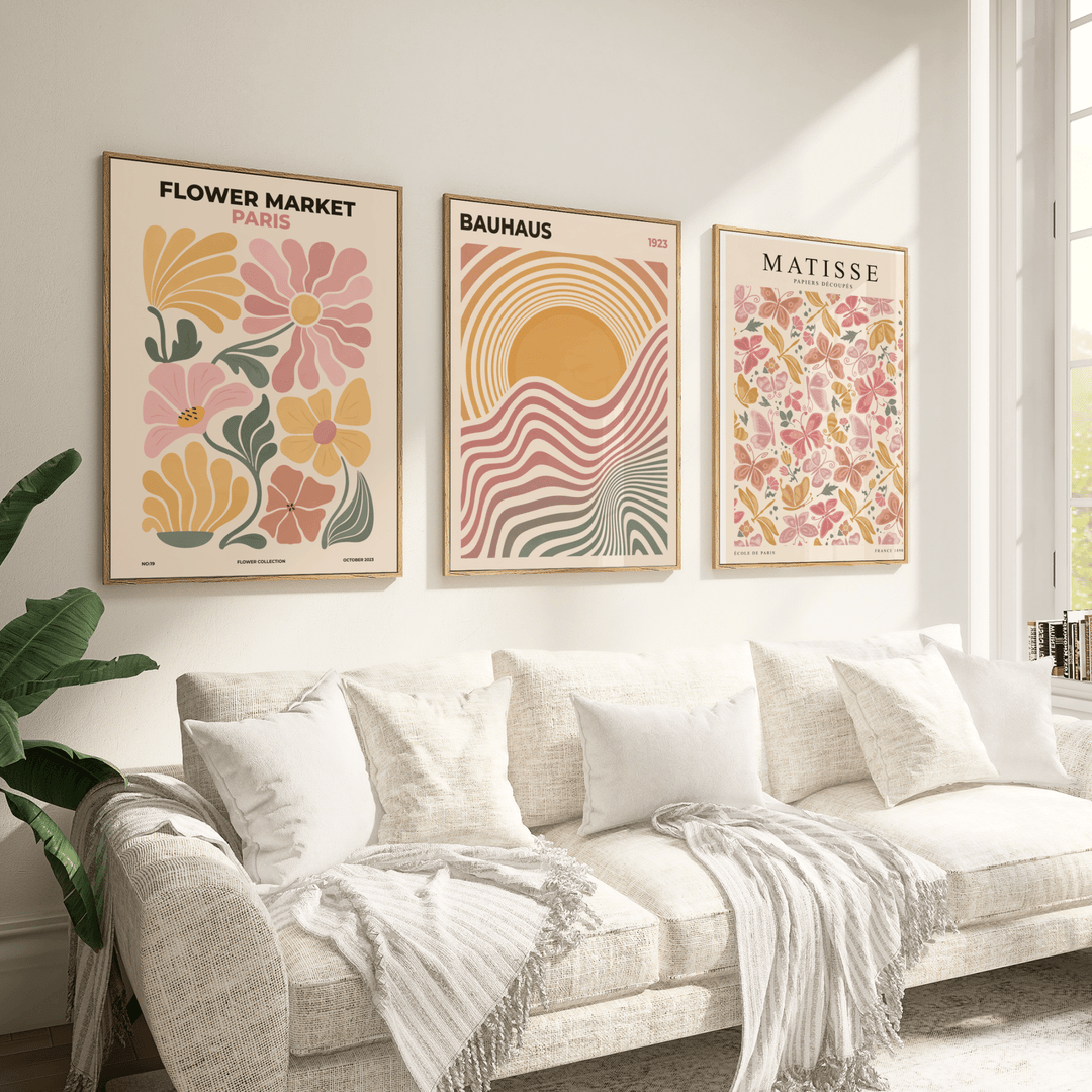 Pastel Poster Set of 3 - Poster Room