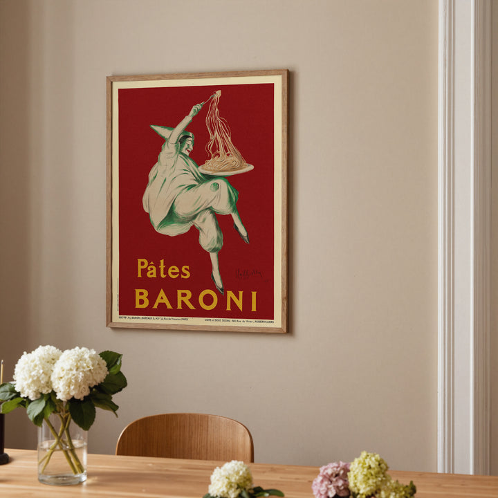 Pâtes Baroni Ad Poster by Leonetto Cappiello