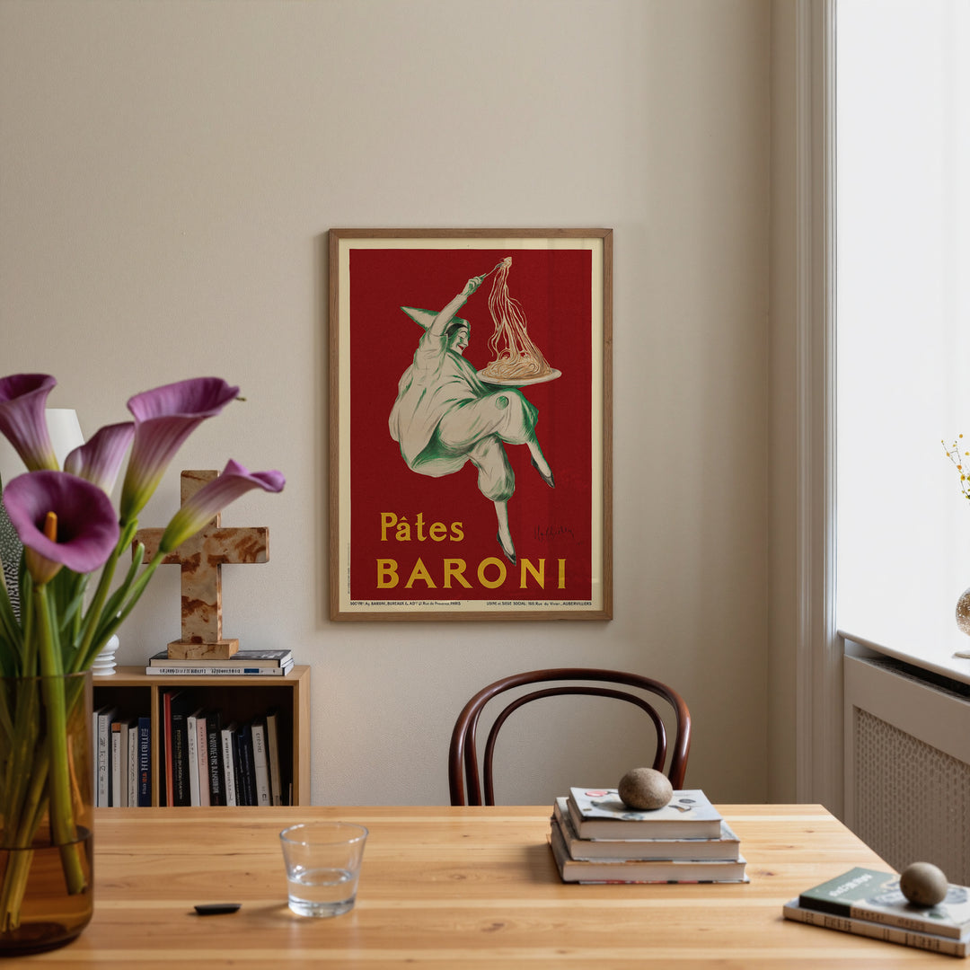 Pâtes Baroni Ad Poster by Leonetto Cappiello