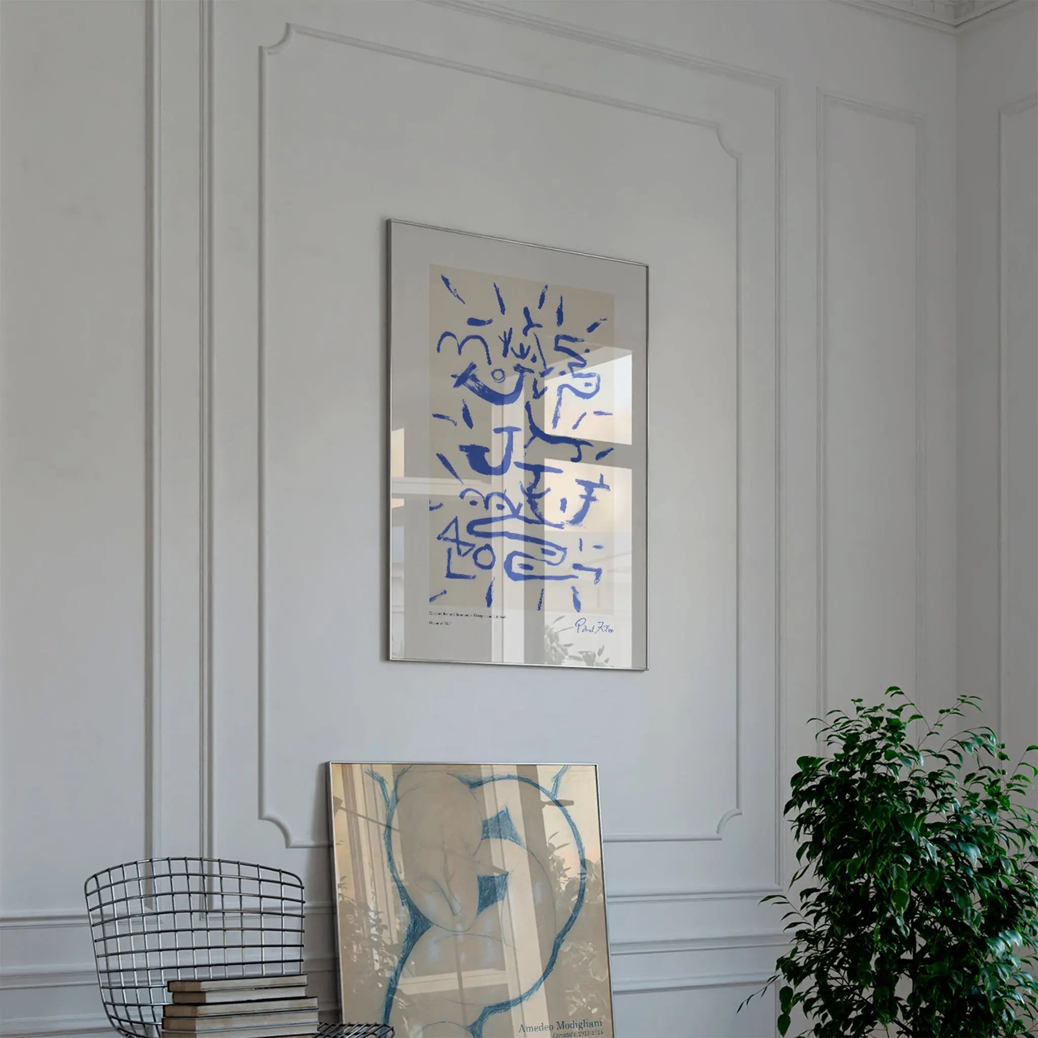 Paul Klee Poster - Creeper and Climber Abstract Art - Poster Room