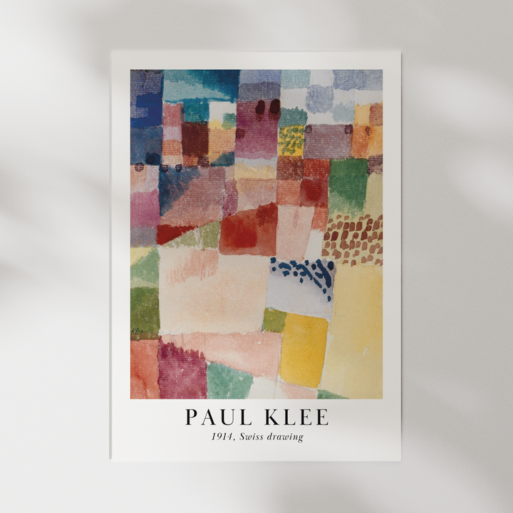 Swiss Drawning Paul Klee Poster