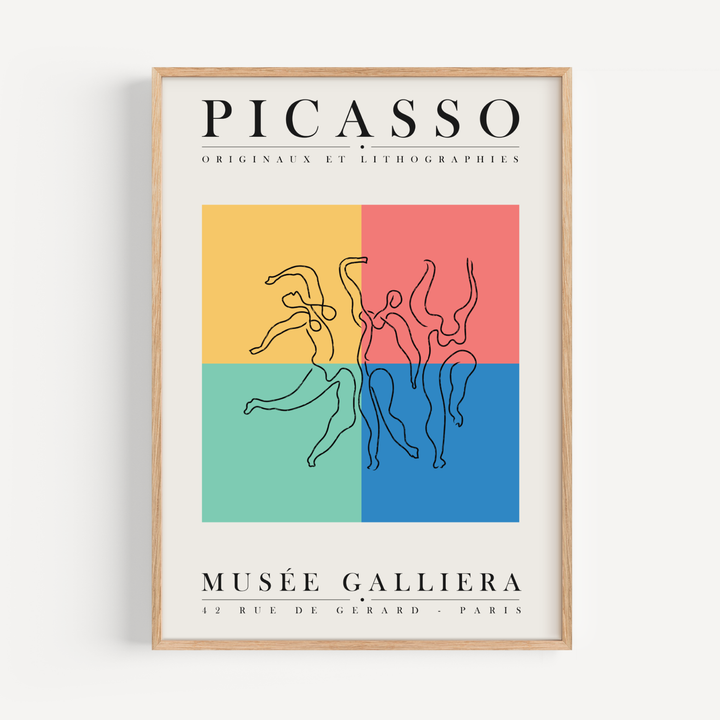 Dancers Picasso Poster