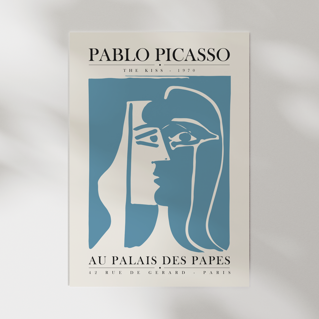 The Kiss Picasso Poster