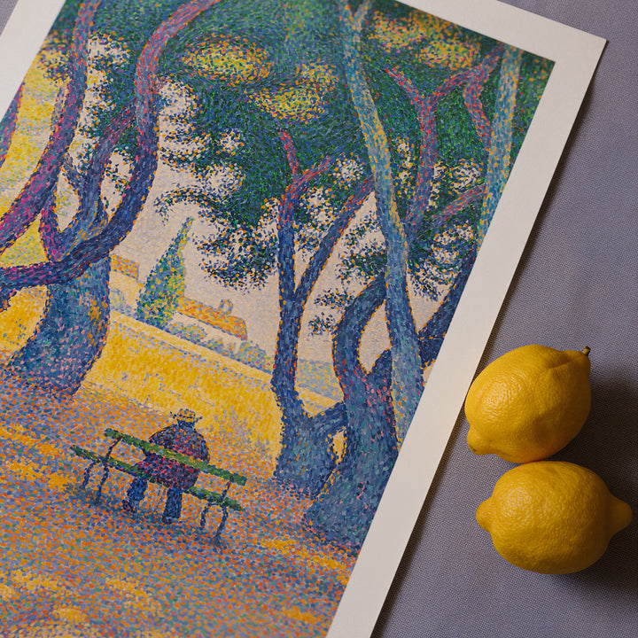 Place des Lices, St. Tropez by Paul Signac Poster