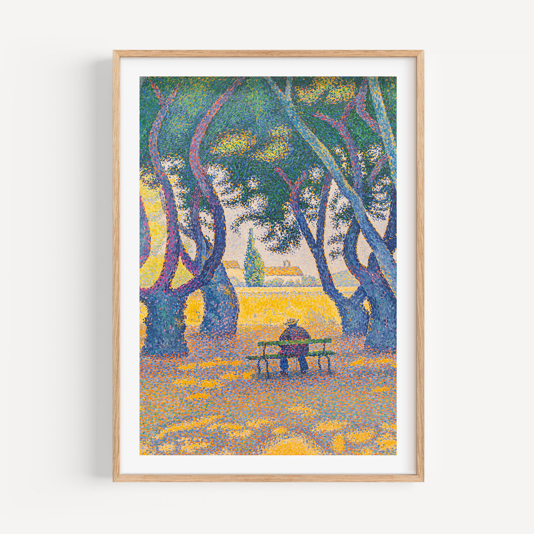 Place des Lices, St. Tropez by Paul Signac Poster