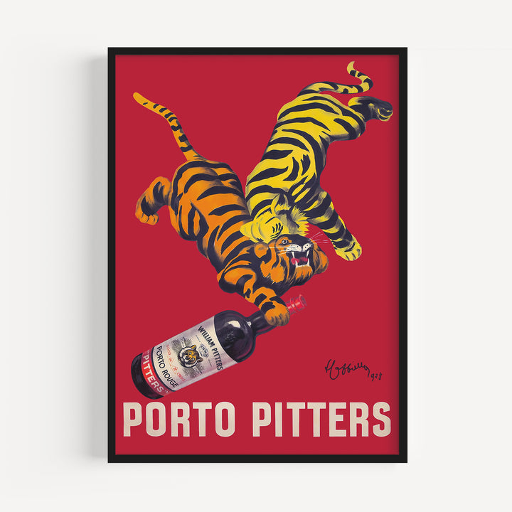 Porto Pitters Tiger Poster