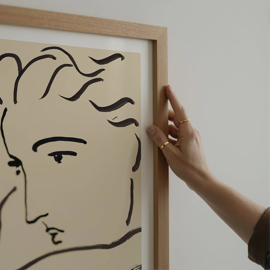 Profil de Femme by Henri Matisse Poster Henri Matisse