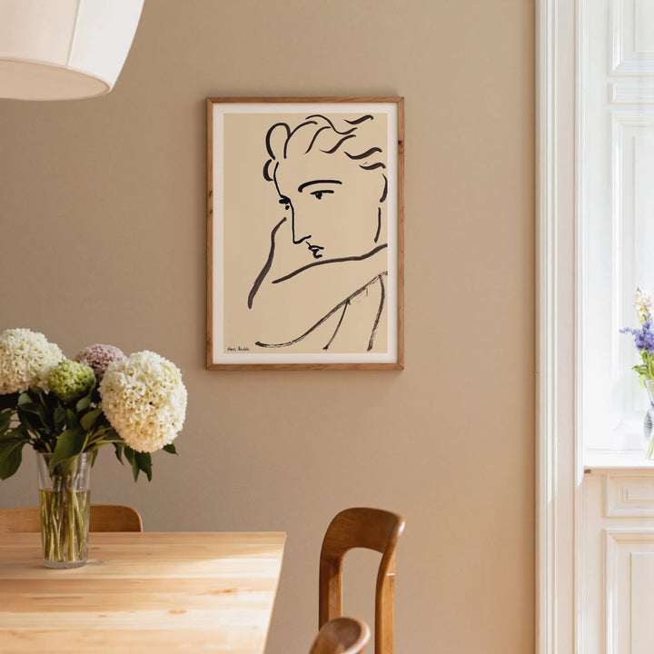 Profil de Femme by Henri Matisse Poster Henri Matisse