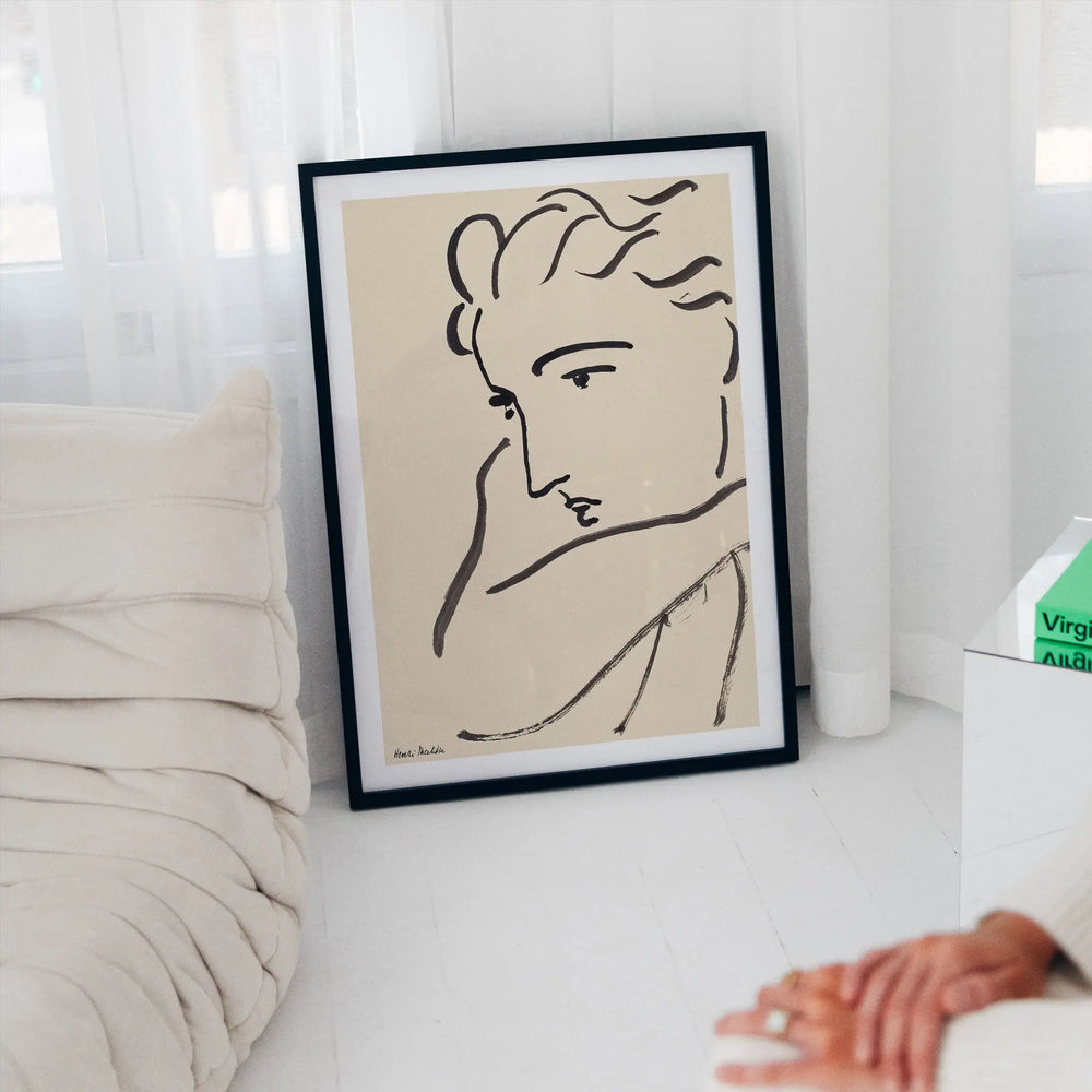 Profil de Femme by Henri Matisse Poster Henri Matisse