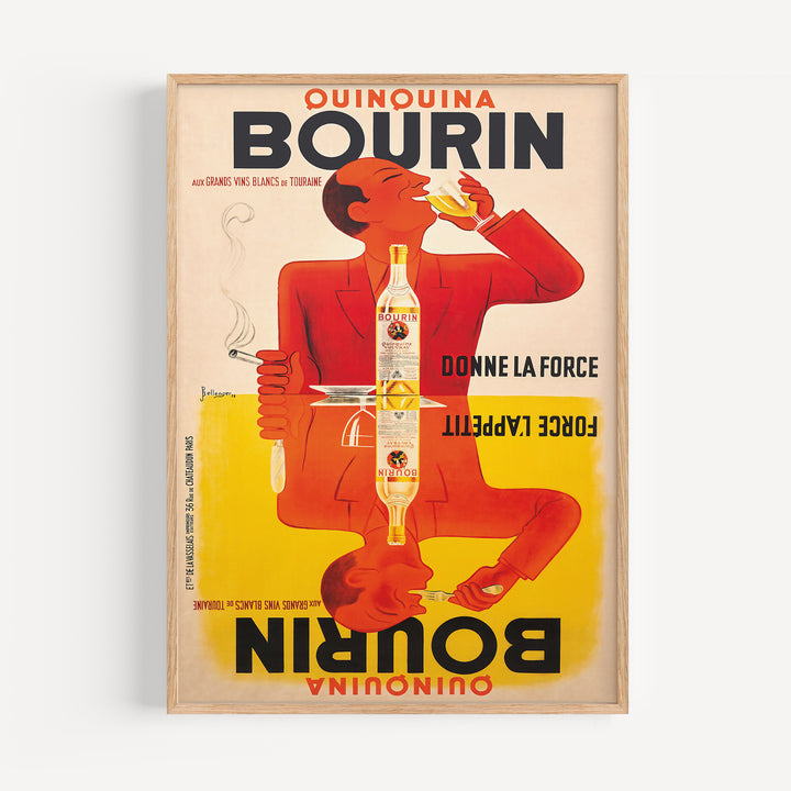 Quinquina Bourin Poster