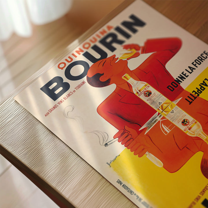 Quinquina Bourin Poster