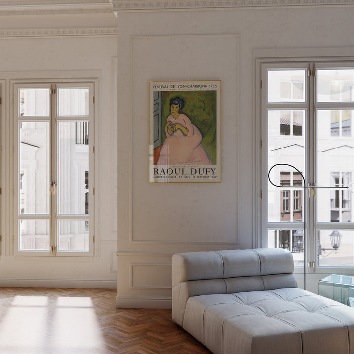 Raoul Dufy Musée de Lyon Exhibition Poster