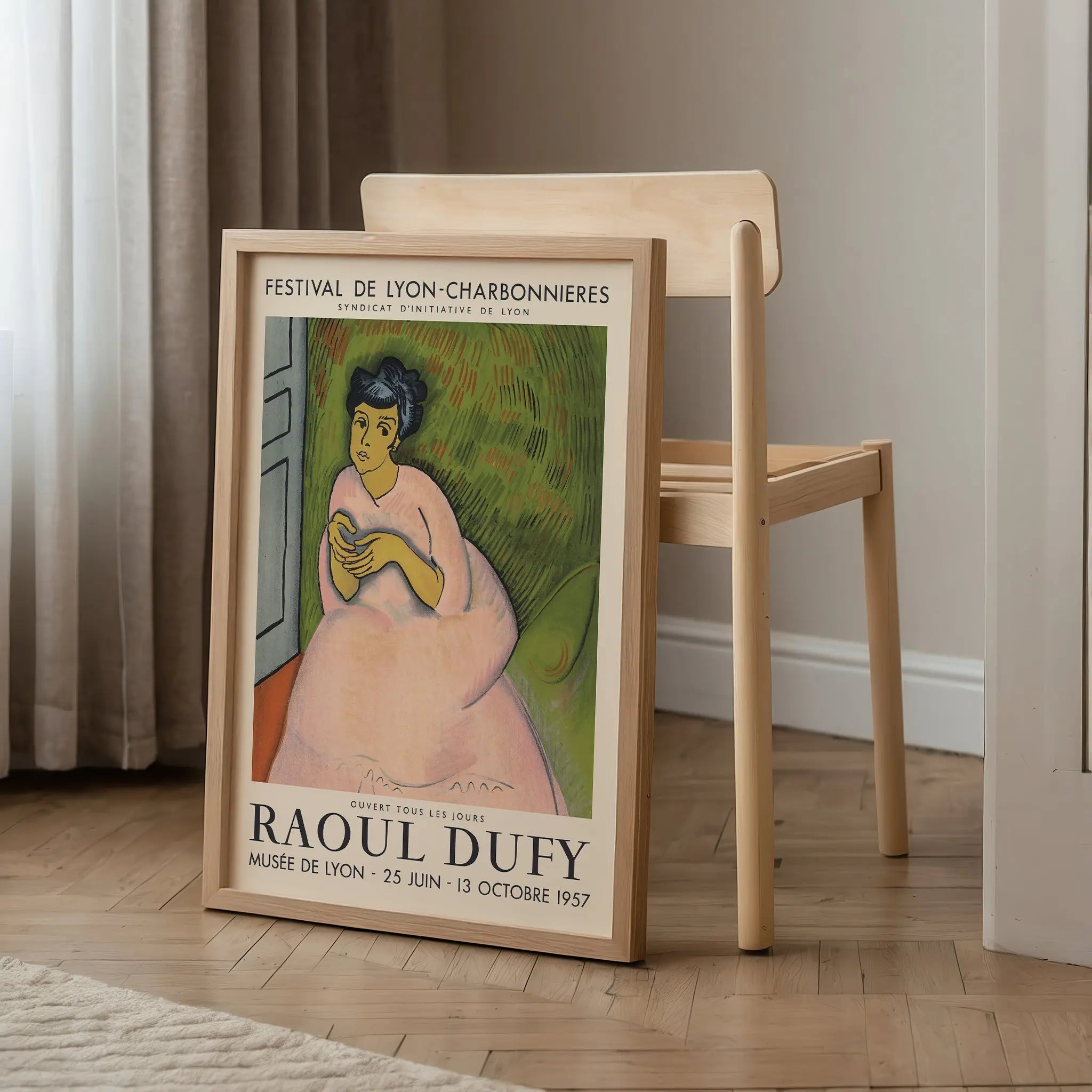 Raoul Dufy Exhibition Poster - Musée de Lyon - Poster Room