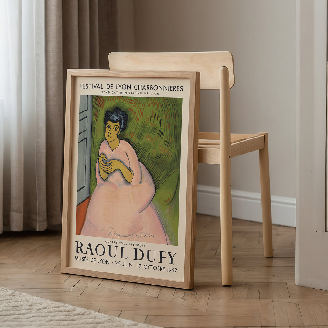Raoul Dufy Musée de Lyon Exhibition Poster