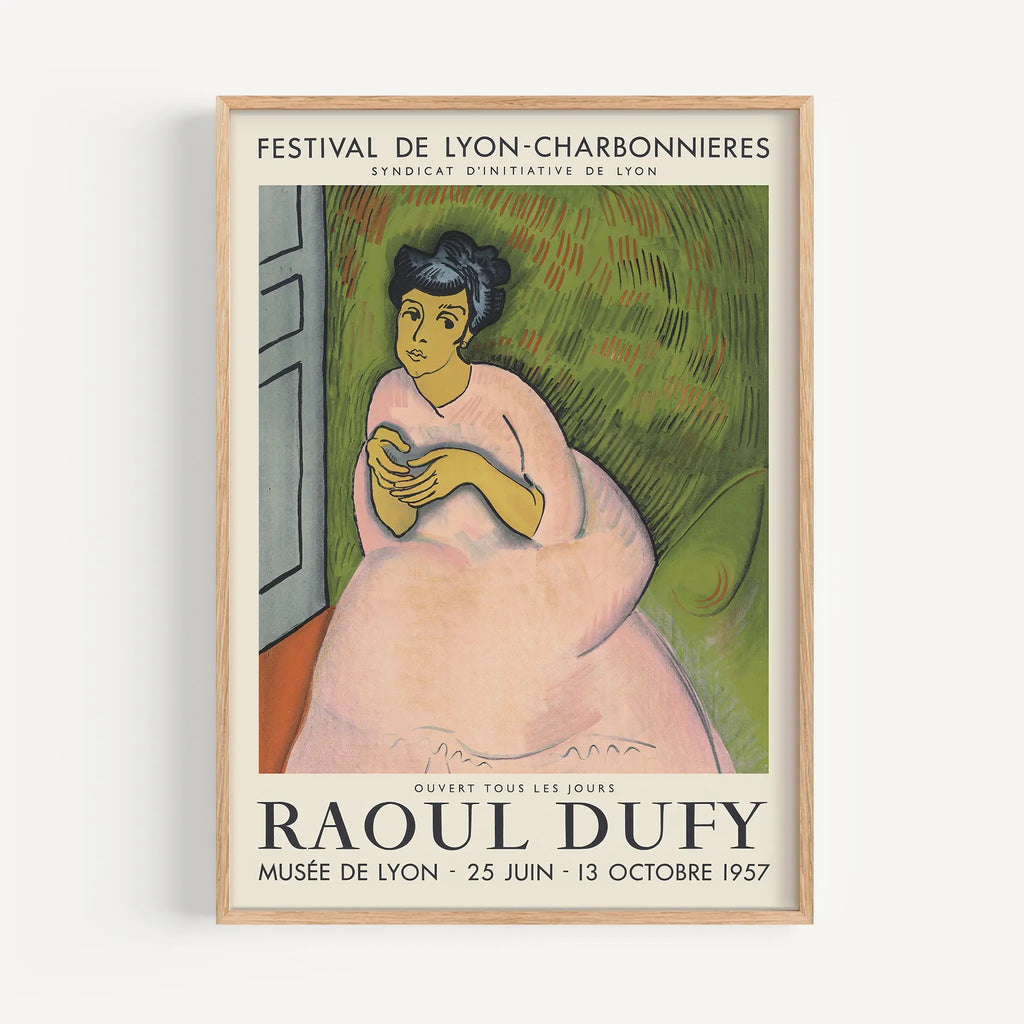 Raoul Dufy Exhibition Poster - Musée de Lyon - Poster Room