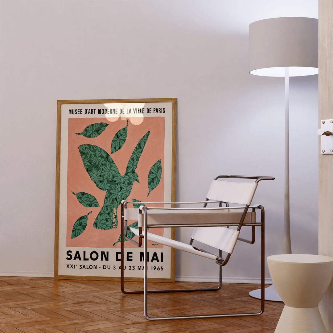René Magritte Salon de Mai Exhibition Poster