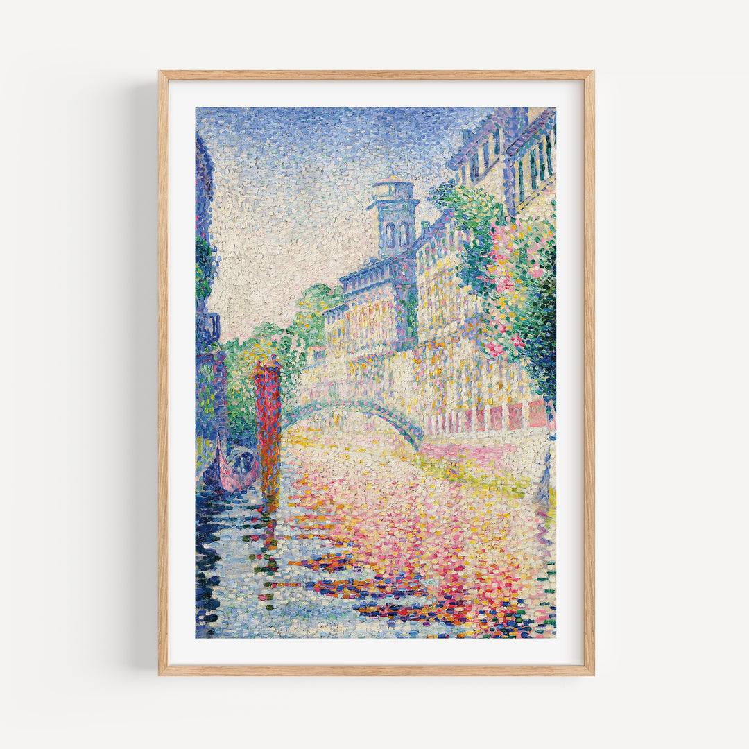 Rio San Trovaso Venice by Henri Edmond-Cross Poster