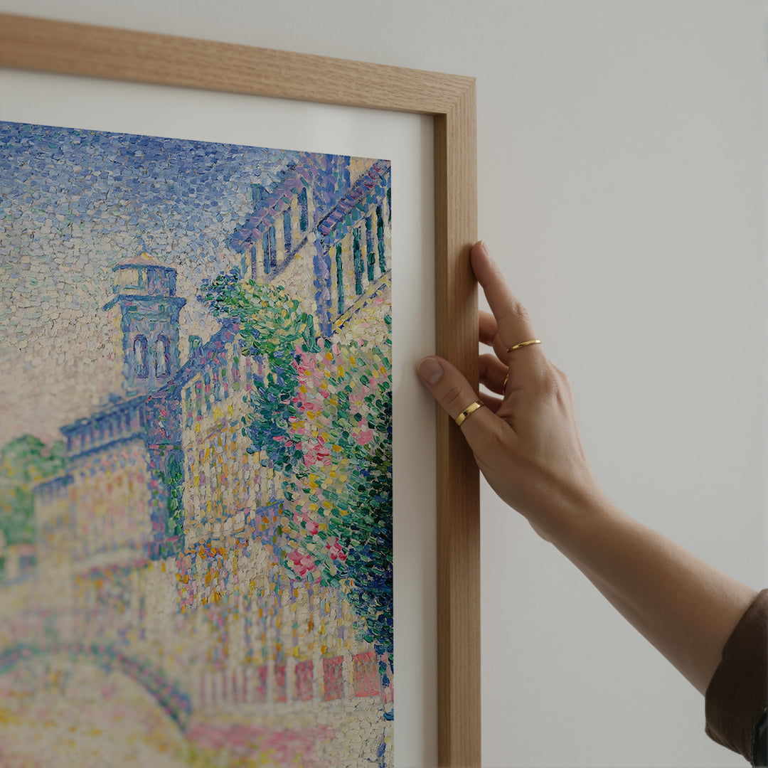 Rio San Trovaso Venice by Henri Edmond-Cross Poster