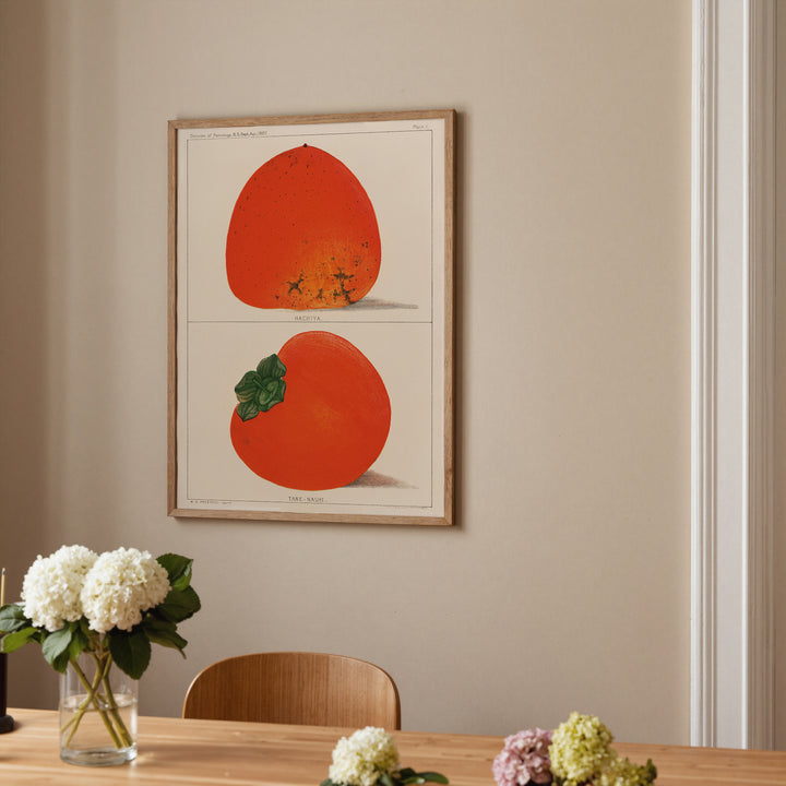 Ripe Persimmon Poster