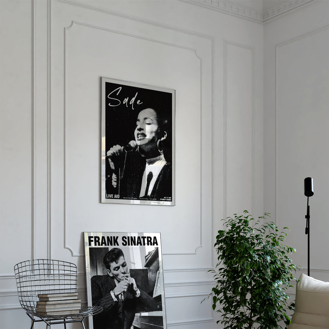 Sade Live Aid Concert Poster