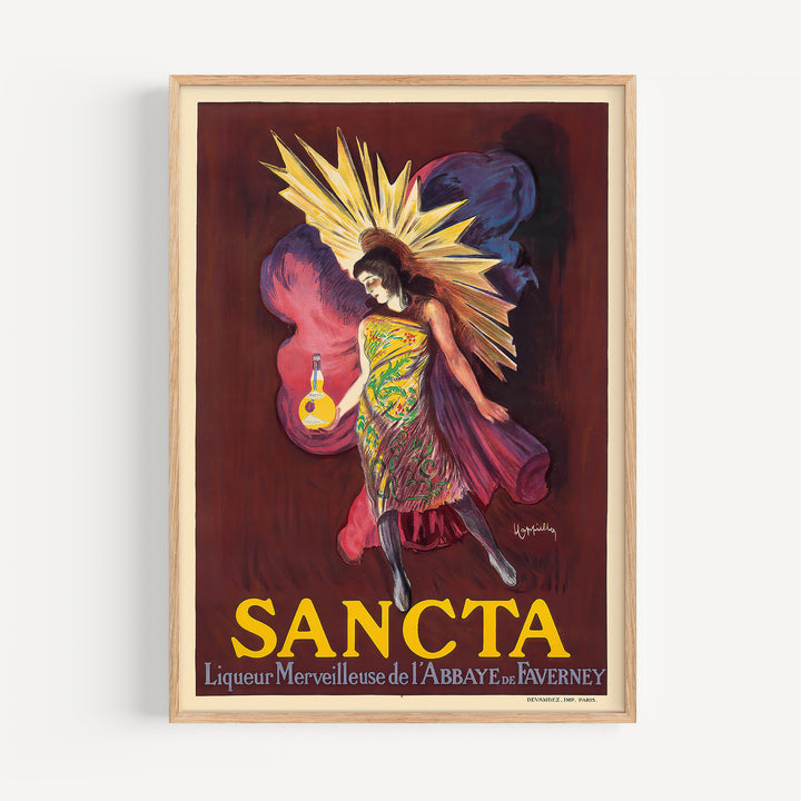 Sancta Ad Poster by Leonetto Cappiello