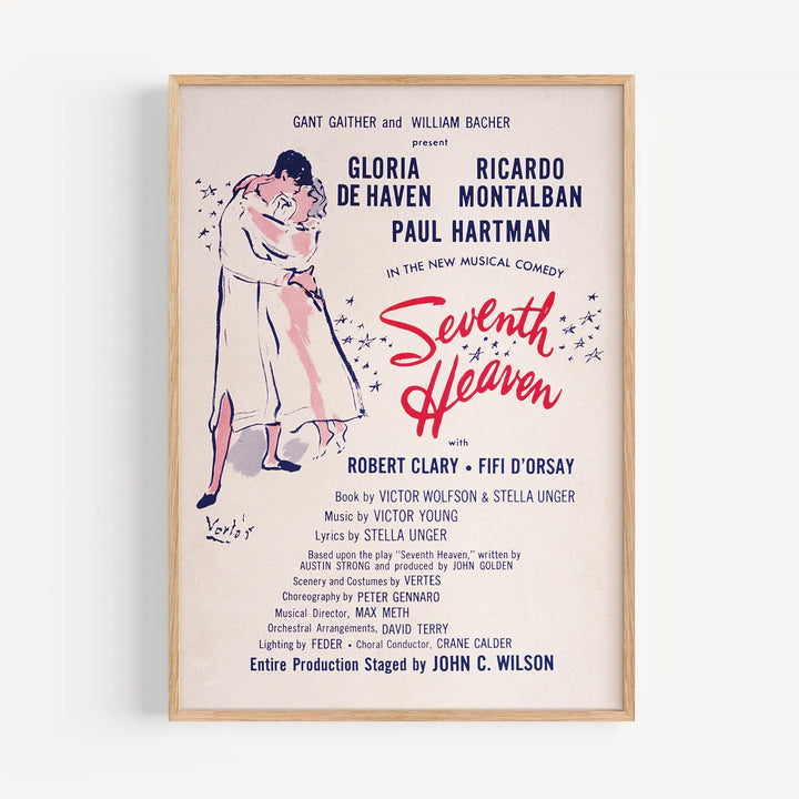 Seventh Heaven Musical Poster