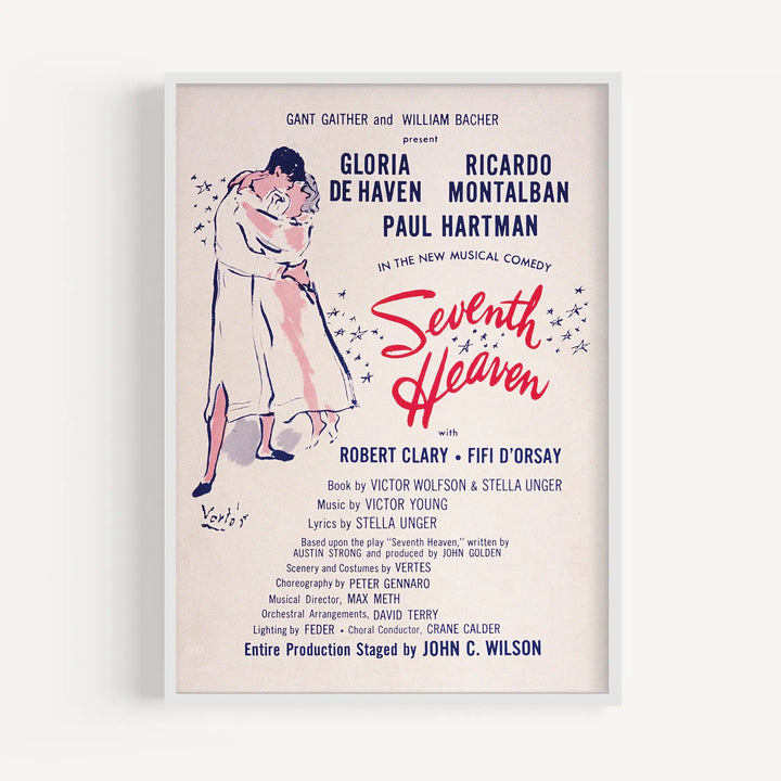 Seventh Heaven Musical Poster