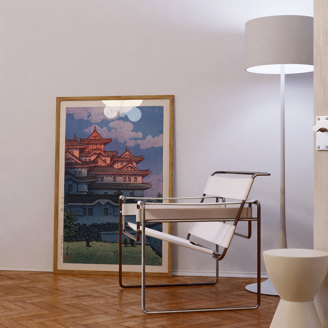 Shirasagijo Castle by Hasui Kawase Poster