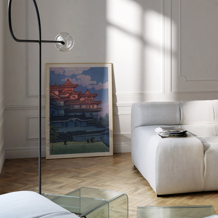 Shirasagijo Castle by Hasui Kawase Poster