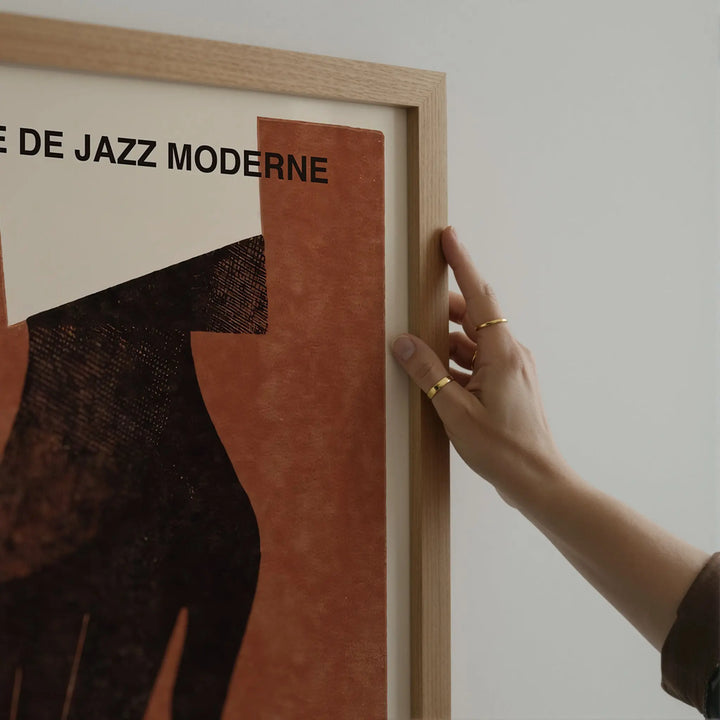 Soirée De Jazz Moderne French Poster Poster Room