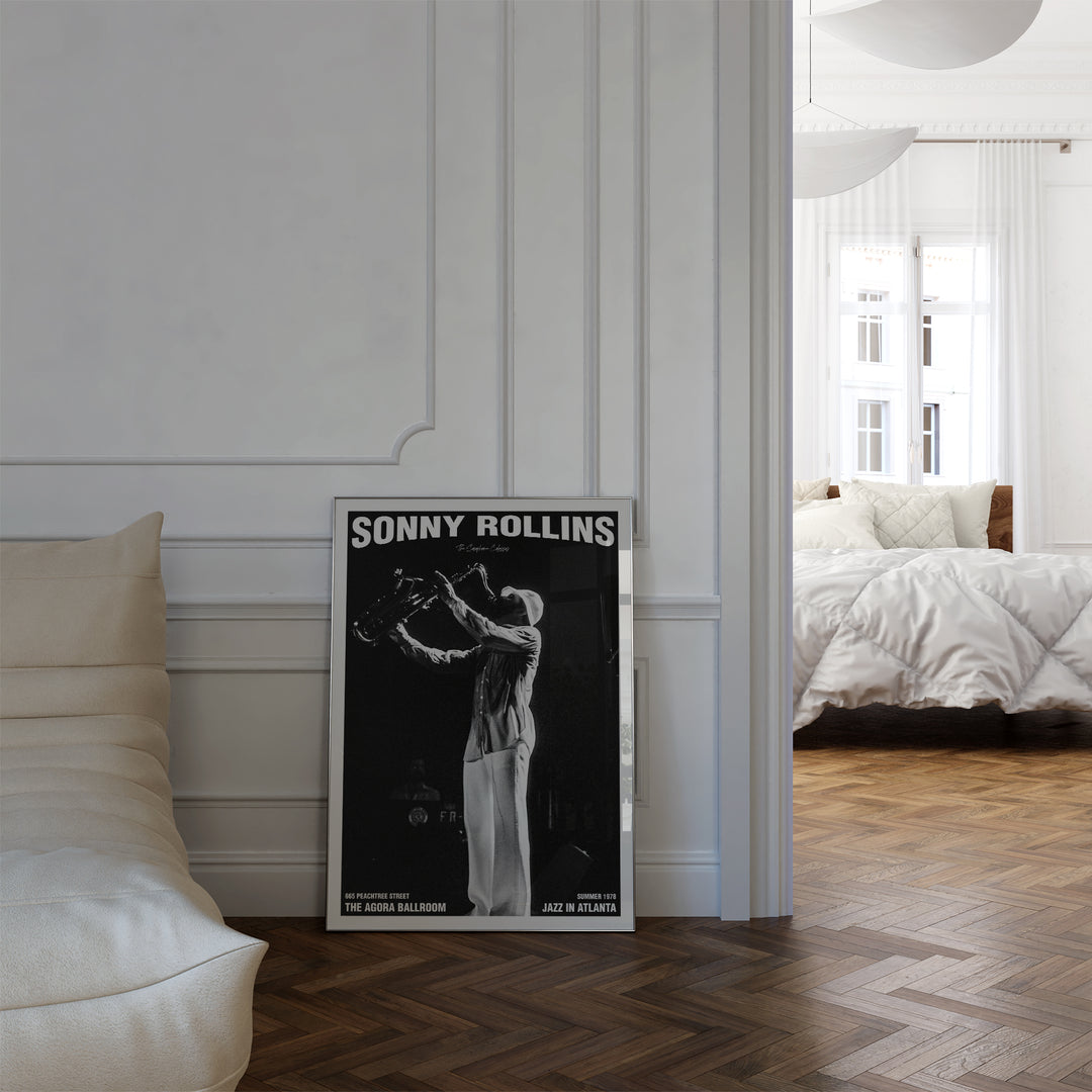 Sonny Rollins Agora Ballroom Concert Poster