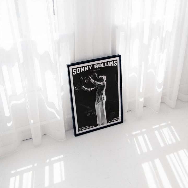 Sonny Rollins Agora Ballroom Concert Poster