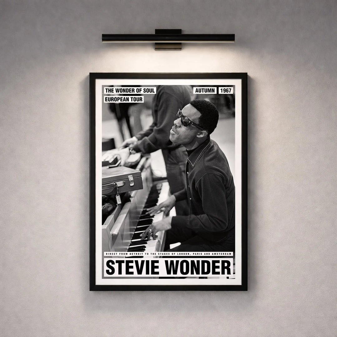 Stevie Wonder European Tour Poster Poster Room