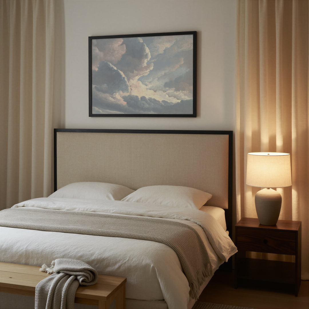 Study of Clouds Horizontal Poster