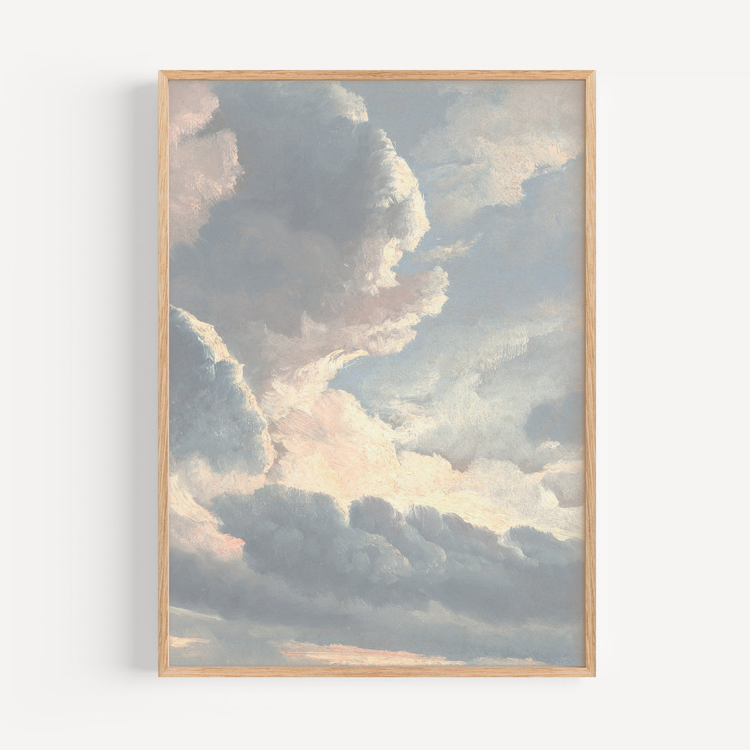 Study of Clouds Poster