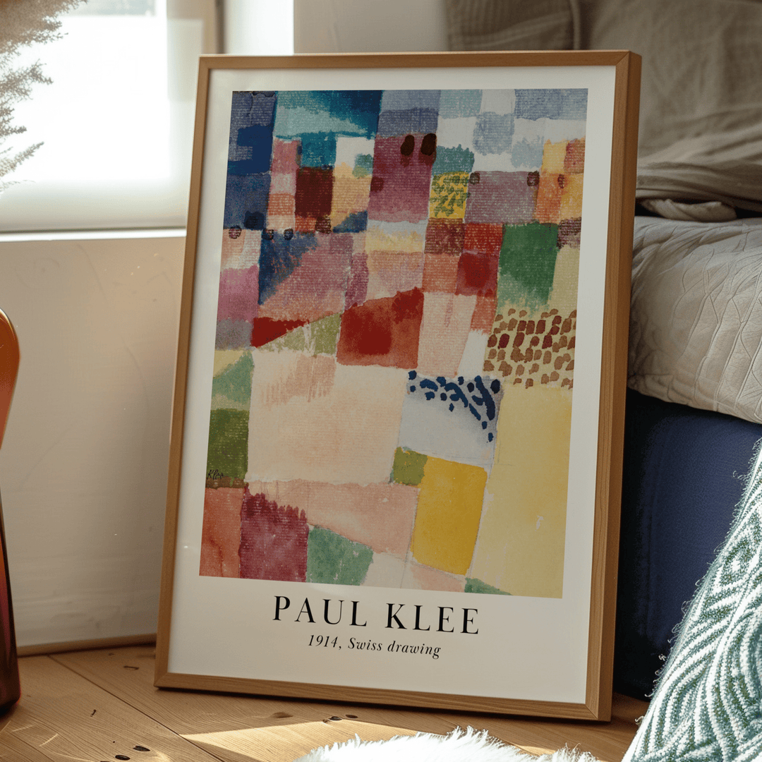 Swiss Drawning Paul Klee Poster - Poster Room