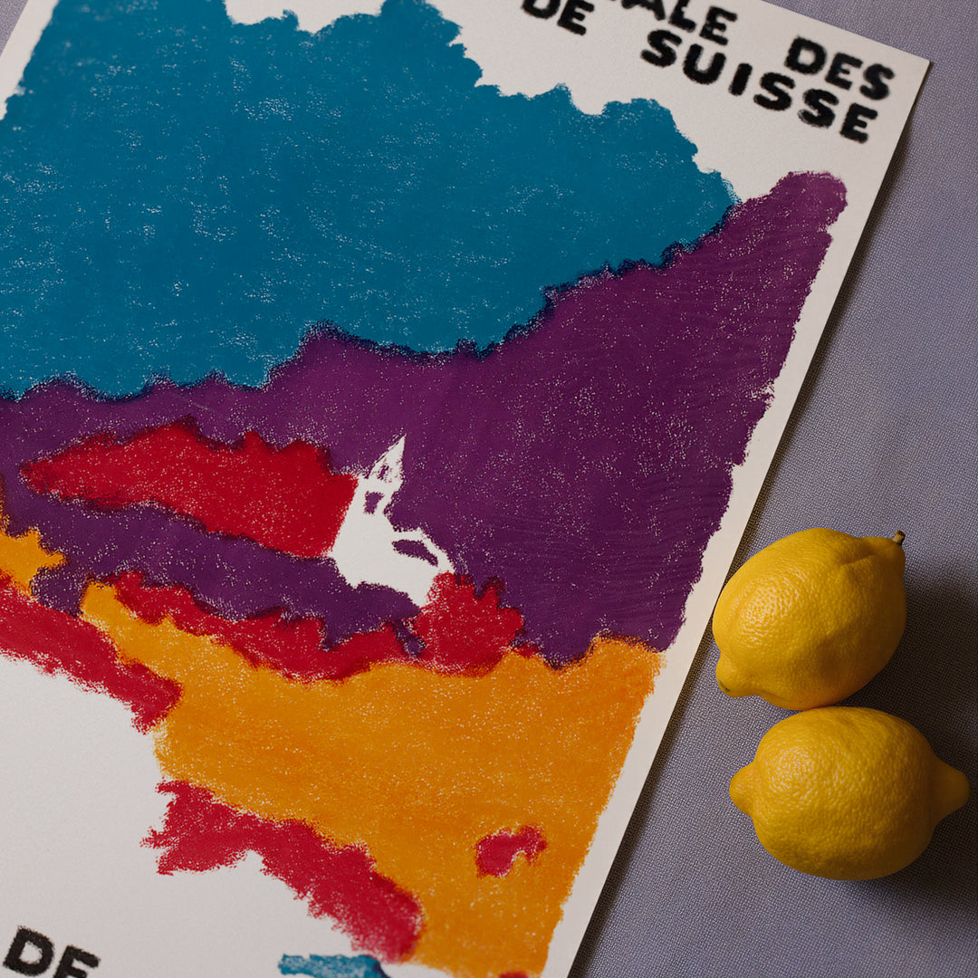 Swiss Universities by Augusto Giacometti Poster
