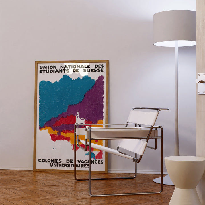Swiss Universities by Augusto Giacometti Poster