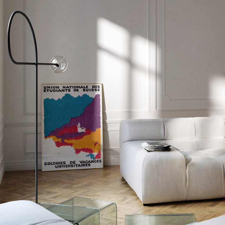 Swiss Universities by Augusto Giacometti Poster