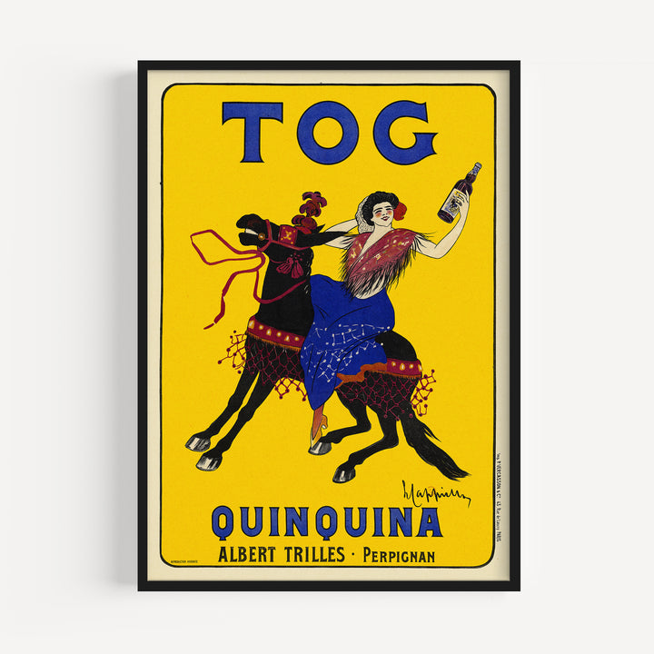 TOG Quinquina Ad Poster by Leonetto Cappiello