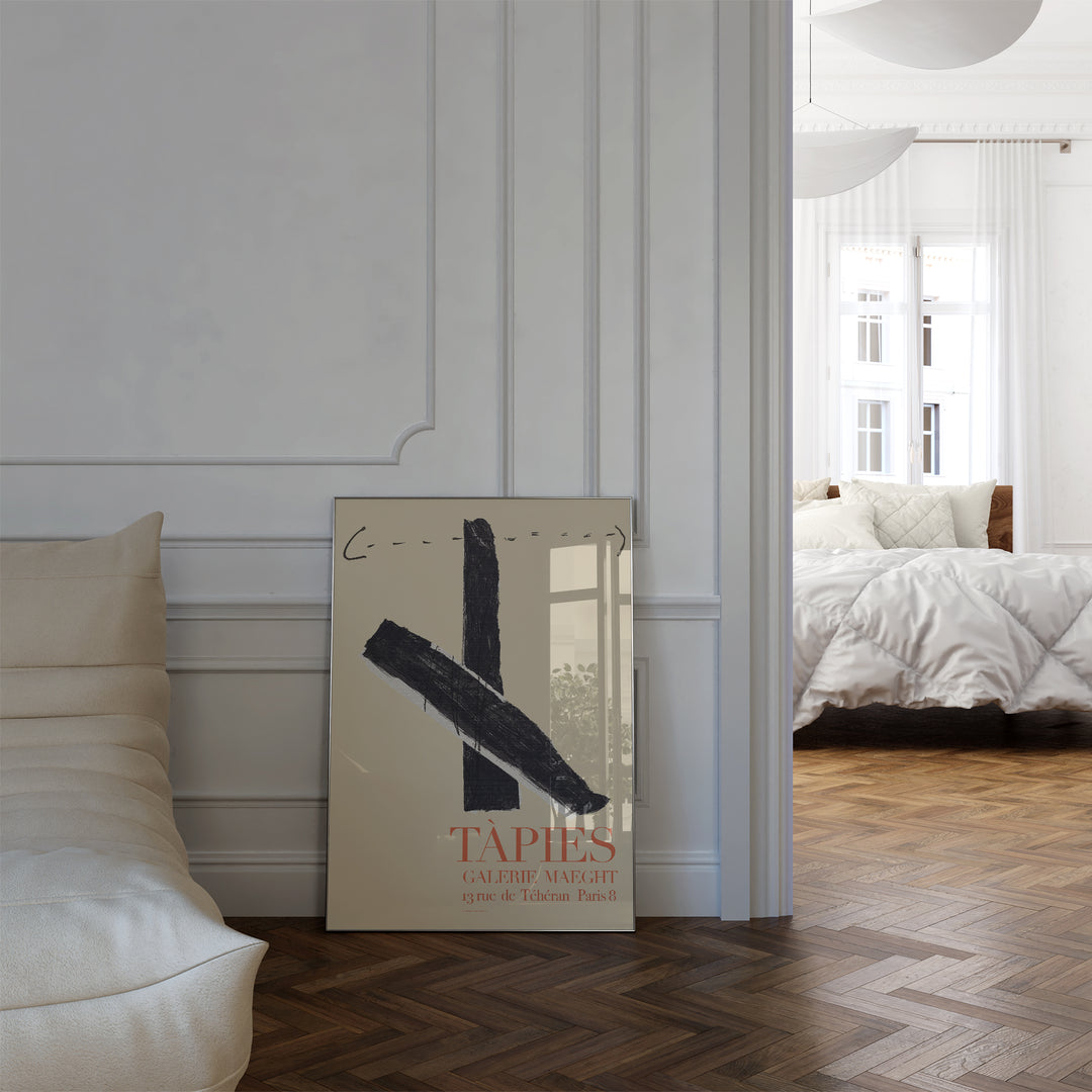 Tàpies Exhibition Poster