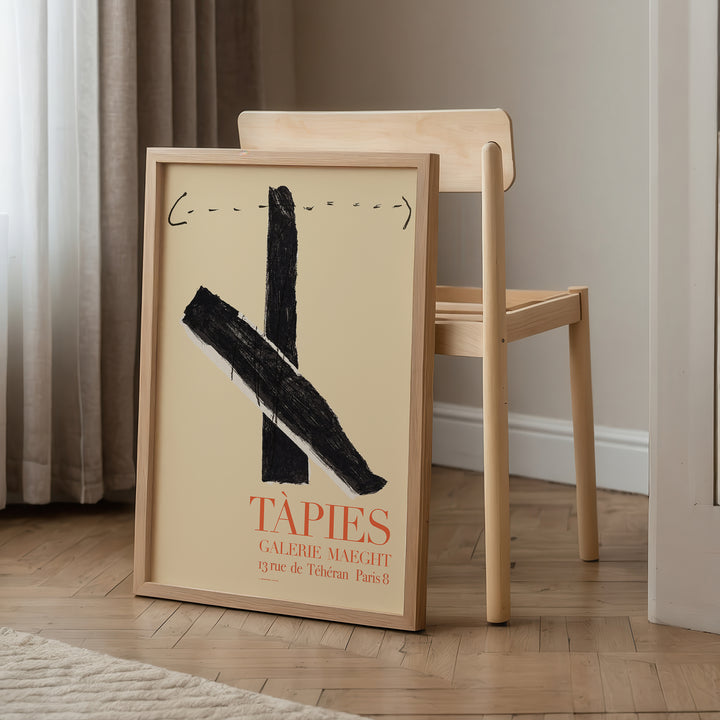 Tàpies Exhibition Poster