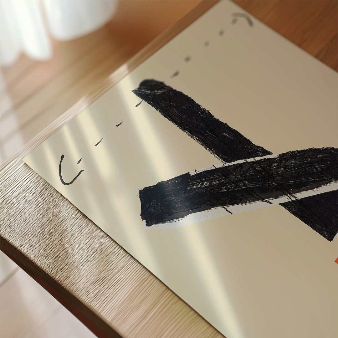 Tàpies Exhibition Poster